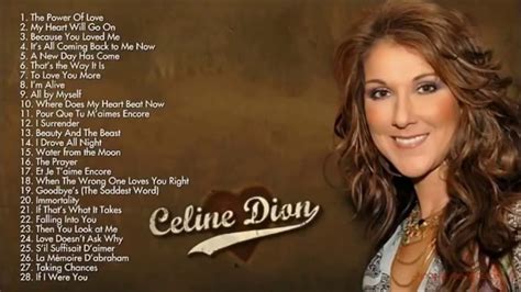 celine dion song